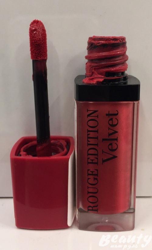 Помада матовая Буржуа палитра. Матовая помада Буржуа Вельвет (Bourjois Rouge Edition Velvet 10) 02