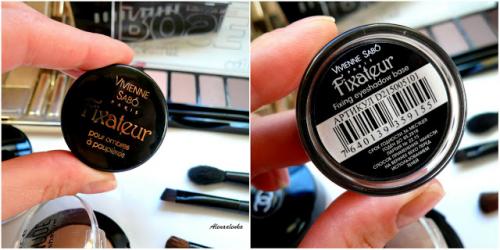 Fixateur от vivienne Sabo. Vivienne Sabo Fixateur. Fixing eyeshadow base \ Фиксирующая база под тени для век. Отзыв, свотчи.