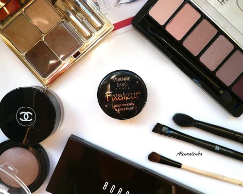 Fixateur от vivienne Sabo. Vivienne Sabo Fixateur. Fixing eyeshadow base \ Фиксирующая база под тени для век. Отзыв, свотчи.