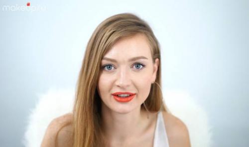 Оранжевая помада для брюнеток. Макияж с оранжевой помадой: 3 образа