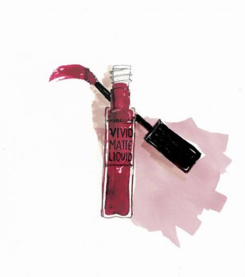 Как правильно красить губы матовой помадой. Виды матовых помад