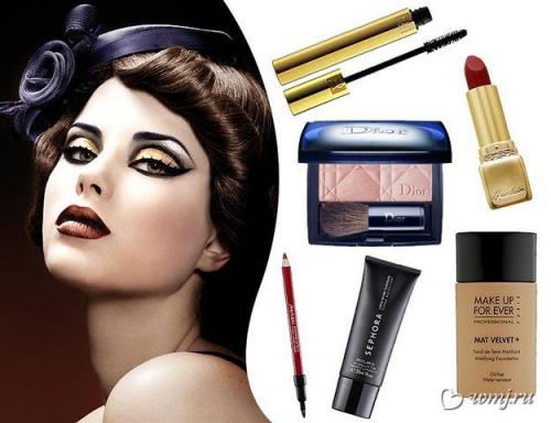 Макияж в стиле 20-х годов. Макияж Чикаго, копируем make up бунтующих 20-х и 30-х годов