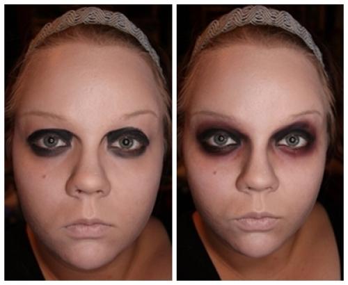 Макияж на Хэллоуин зомби. Макияж зомби на Хэллоуин, осваиваем zombie makeup 15