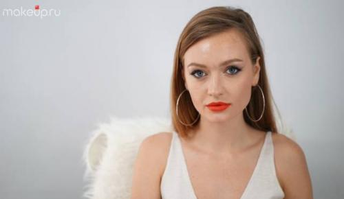 Оранжевая помада для брюнеток. Макияж с оранжевой помадой: 3 образа