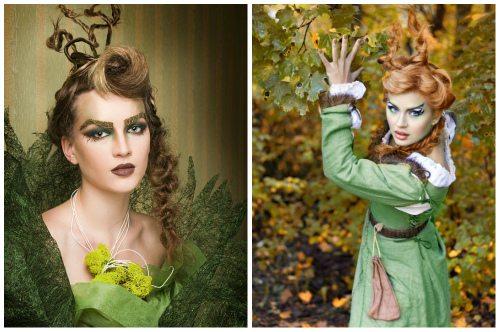 Ведьма грим на Хэллоуин. Чарующий макияж Ведьмы на Хэллоуин