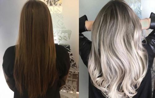 Как придать волосам пепельный оттенок темным волосам. Оттенки пепельного