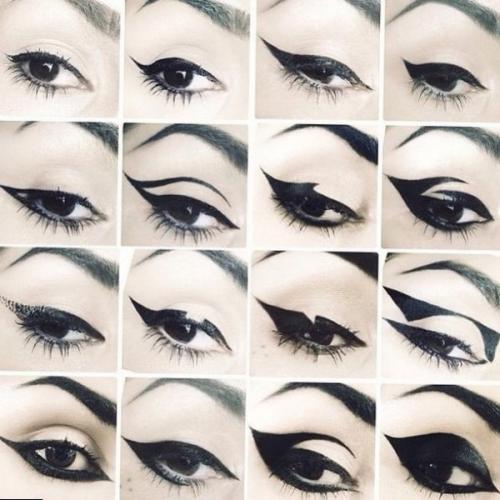 Стрелки на глазах. Основные виды стрелок на глазах — выберите свой стиль стрелки для глаз