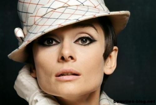 Ретро макияж 60-х. Превосходный макияж в стиле 60-х годов