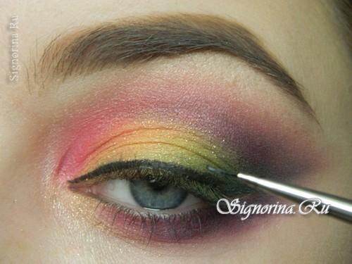 Макияж цветными тенями. Основные правила макияжа яркими тенями 21 Макияж цветными тенями. Основные правила макияжа яркими тенями 21