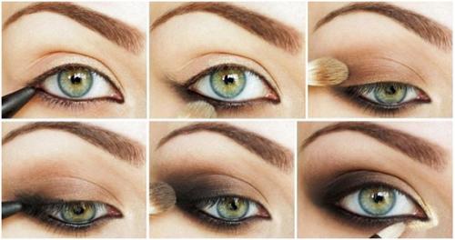 Смоки айс карандашом. Этапы создания загадочной дымки