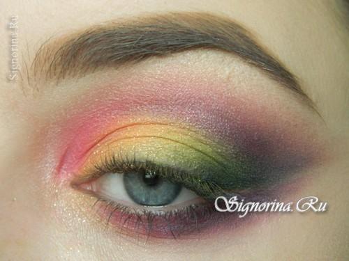 Макияж цветными тенями. Основные правила макияжа яркими тенями 20 Макияж цветными тенями. Основные правила макияжа яркими тенями 20