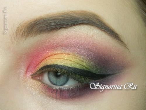 Макияж цветными тенями. Основные правила макияжа яркими тенями 22 Макияж цветными тенями. Основные правила макияжа яркими тенями 22