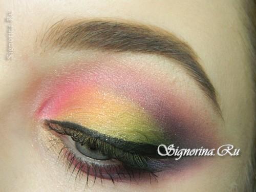 Макияж цветными тенями. Основные правила макияжа яркими тенями 10 Макияж цветными тенями. Основные правила макияжа яркими тенями 10