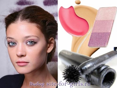 Лёгкий макияж в школу.