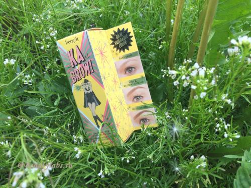 Крем гель для бровей. Benefit Ka-Brow! Крем-гель для бровей: тест-драйв