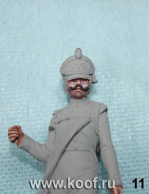 Роспись лица миниатюры. Роспись лица Канонира