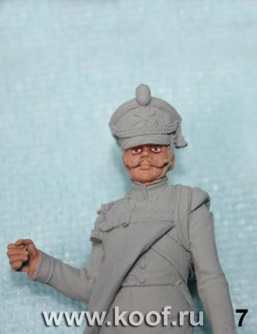 Роспись лица миниатюры. Роспись лица Канонира