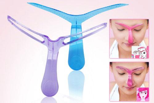 Шаблоны для бровей распечатать. Пластиковые