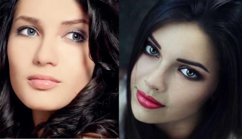 Персиковые тени для серых глаз. Оттенки теней для серых и серо-голубых глаз