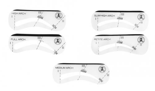 Шаблоны для бровей распечатать. Пластиковые