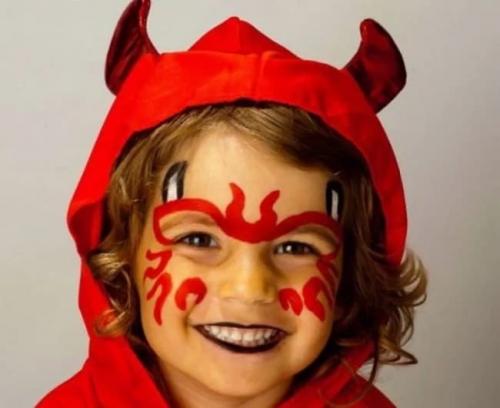 Чем нарисовать грим на Хэллоуин в домашних условиях. Макияж на Хэллоуин для детей в домашних условиях