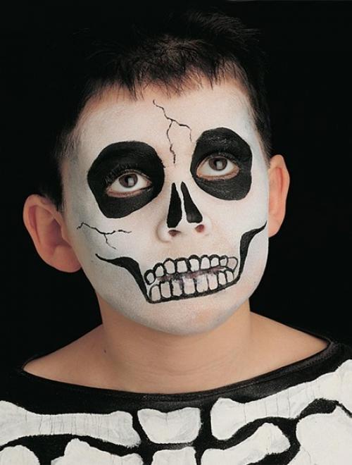 Как разрисовать лицо на Хэллоуин: подборка лучших детских образов