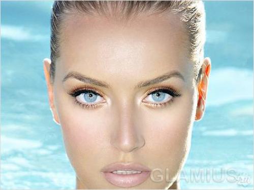 Персиковые тени. Персиковый макияж глаз фото: