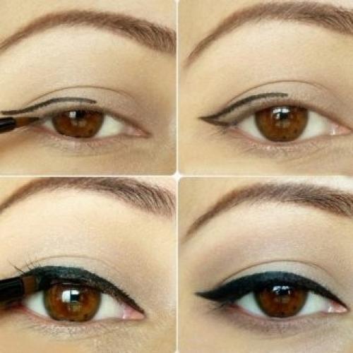 Смоки айс макияж черный. Черный макияж смоки айс (smoky eyes) пошагово 26