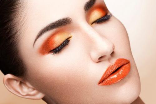 Оранжевые тени кому идут. Оранжевый макияж, правила создания orange makeup