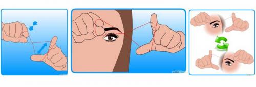 Как сделать идеальные брови с помощью нитки. Как выщипать брови нитью