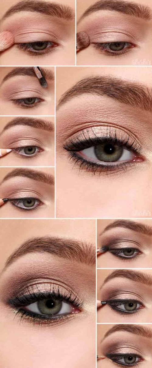 Макияж глаз вечерний. Идеи вечернего макияжа