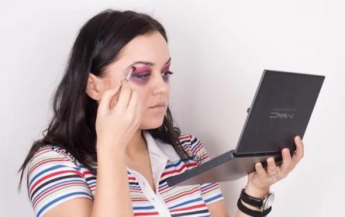 Гримм вампир на Хэллоуин. Макияж вампирши на Хэллоуин 07