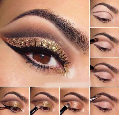 Сочетание теней для карих глаз. Какие тени подходят для карих глаз 04