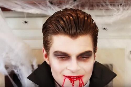 Как разрисовать лицо на Хэллоуин. Как мужчине разрисовать лицо на Хэллоуин