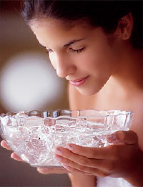 Кубики льда для лица с маслами. Рецепты