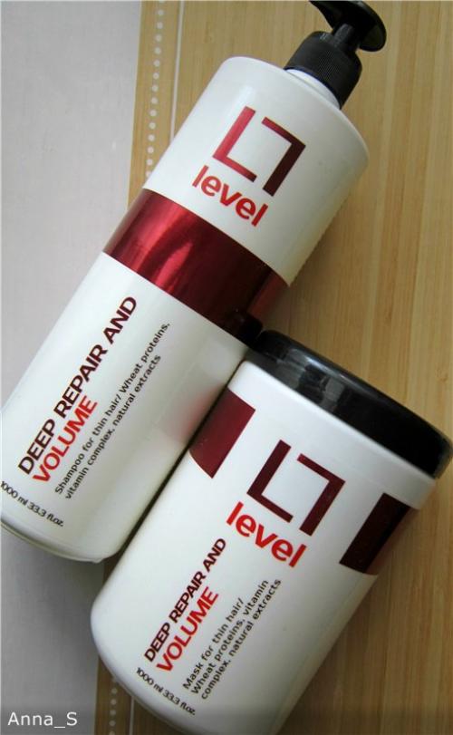 Level Шампунь мейкап. Level Volume Шампунь и маска для глубокого восстановления и объема волос
