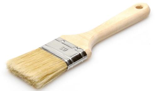 Плоская кисть. Что такое флейцевая кисть, применение в малярных работах