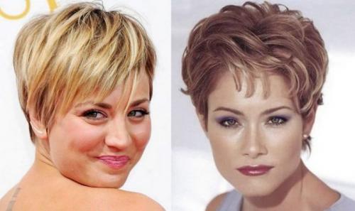 Стрижки для полного лица 2019. Самые удачные стрижки для полных дам, которые будут модными в 2019 году — 25 фото