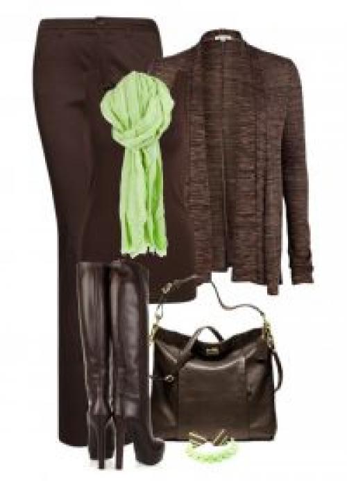 Кому идет одежда цвета мокко. 