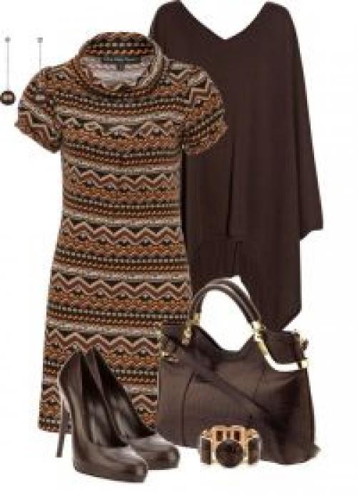 Кому идет одежда цвета мокко. 