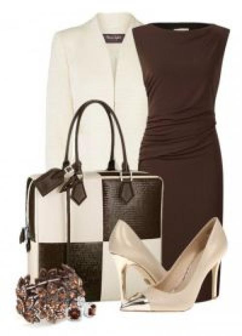 Кому идет одежда цвета мокко. 