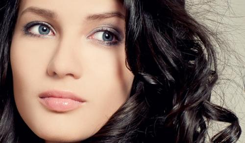 Макияж ежедневный для голубых глаз. Оттенки голубых глаз 04