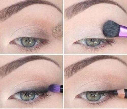 Макияж для голубых глаз на каждый день. Идеи мейк-апа на каждый день