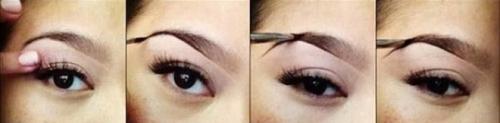 Как красить брови тенями. Покраска бровей тенями: пошаговая инструкция