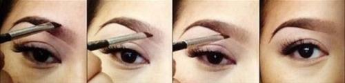 Как красить брови тенями. Покраска бровей тенями: пошаговая инструкция
