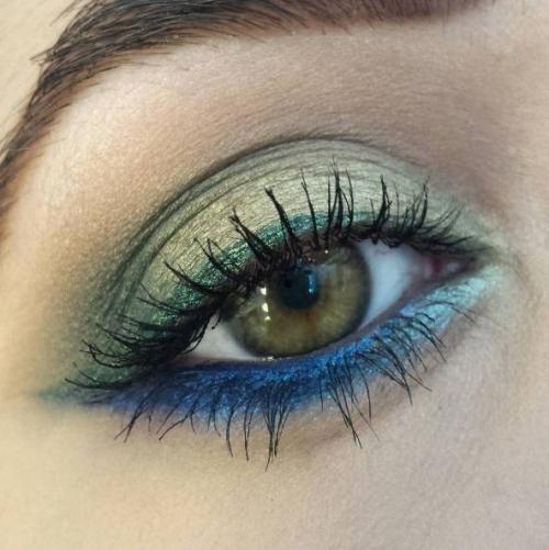 Макияж русалки пошагово. Тренд: «русалочий» макияж