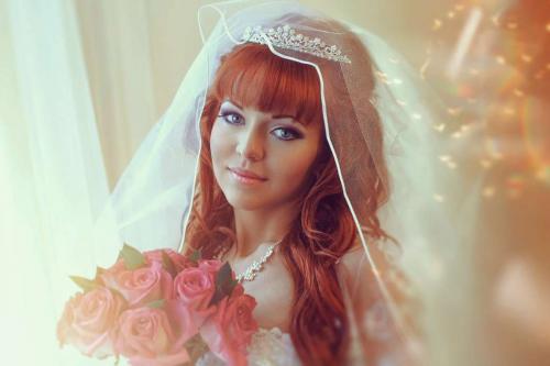 Свадебный макияж в домашних условиях. Свадебный макияж и цвет волос