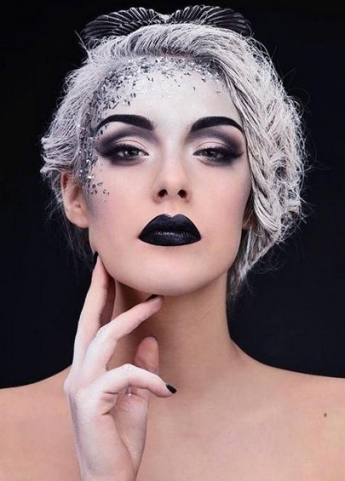 Как накраситься ведьмой на Хэллоуин. Эффектный макияж ведьмы на Хэллоуин своими руками