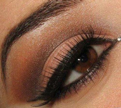 Макияж самый лучший. Лучший макияж для карих глаз