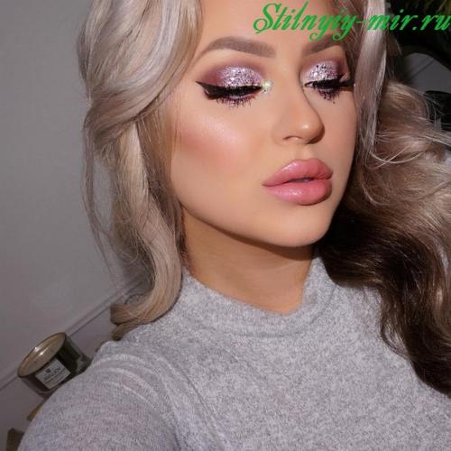 Макияж на новый год 2019. Тенденции макияжа на новый 2019 год